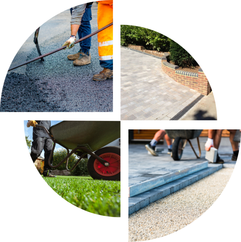 Professional block paving installation for a residential driveway in Slough