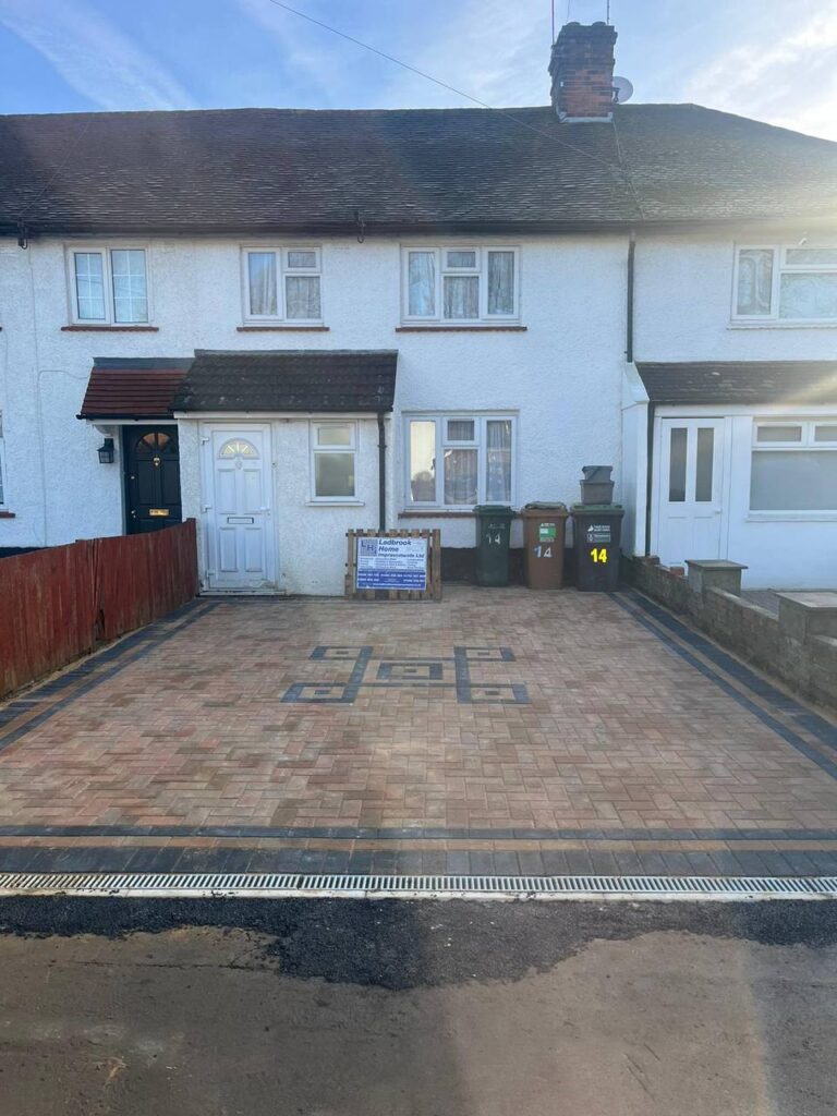Professional block paving driveway service in Slough by LadBrook Home Improvements