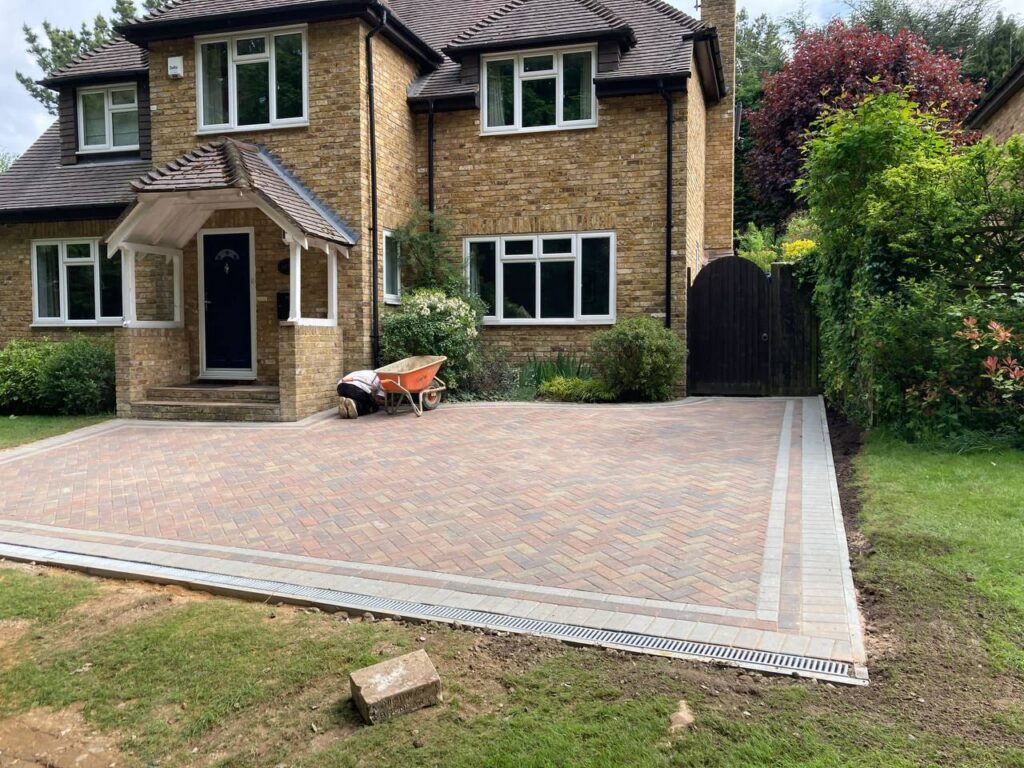 Expert block paving driveways installation in Ruislip and Slough by Ladbrook Home Improvements